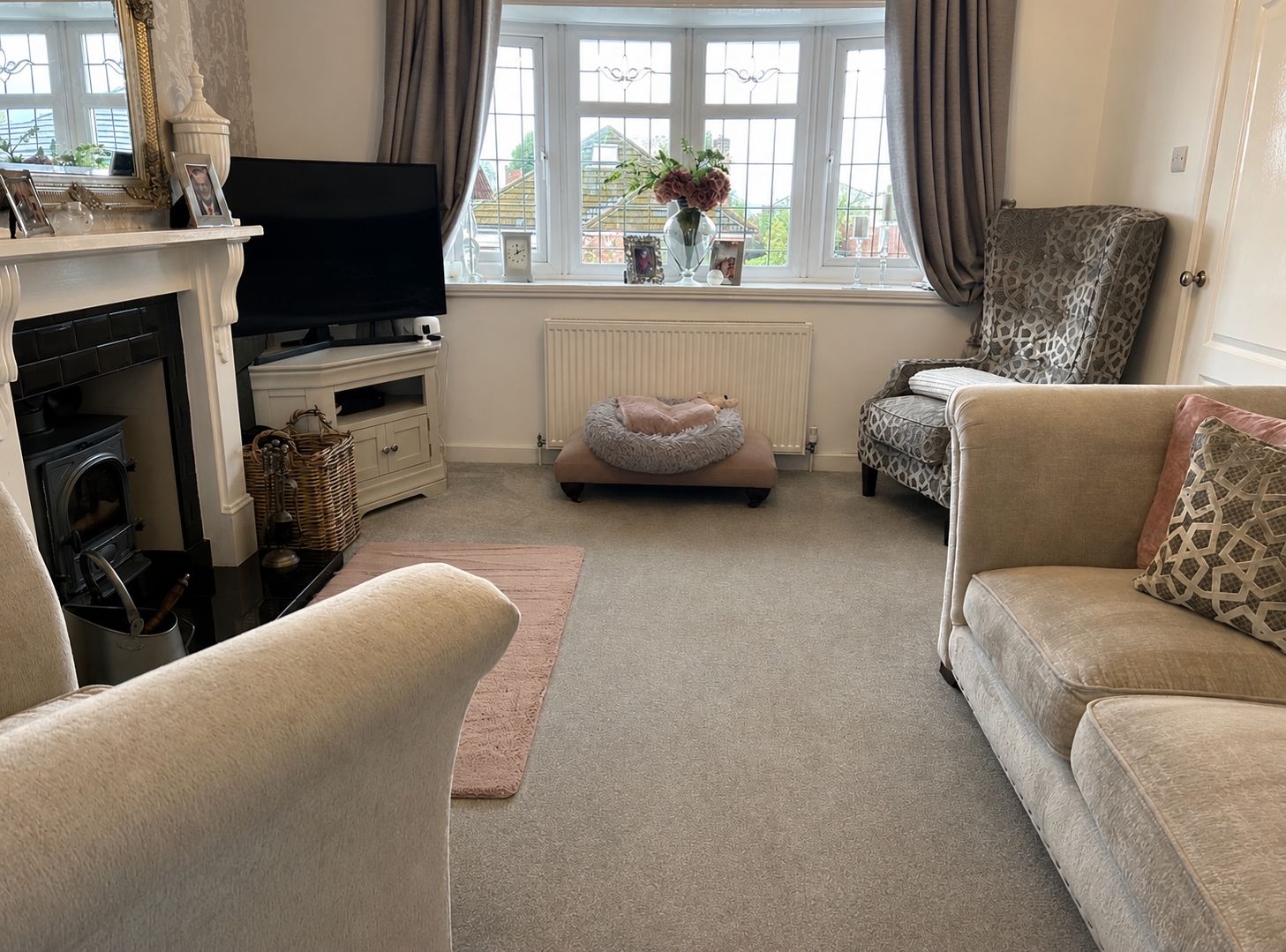 Living room reset after